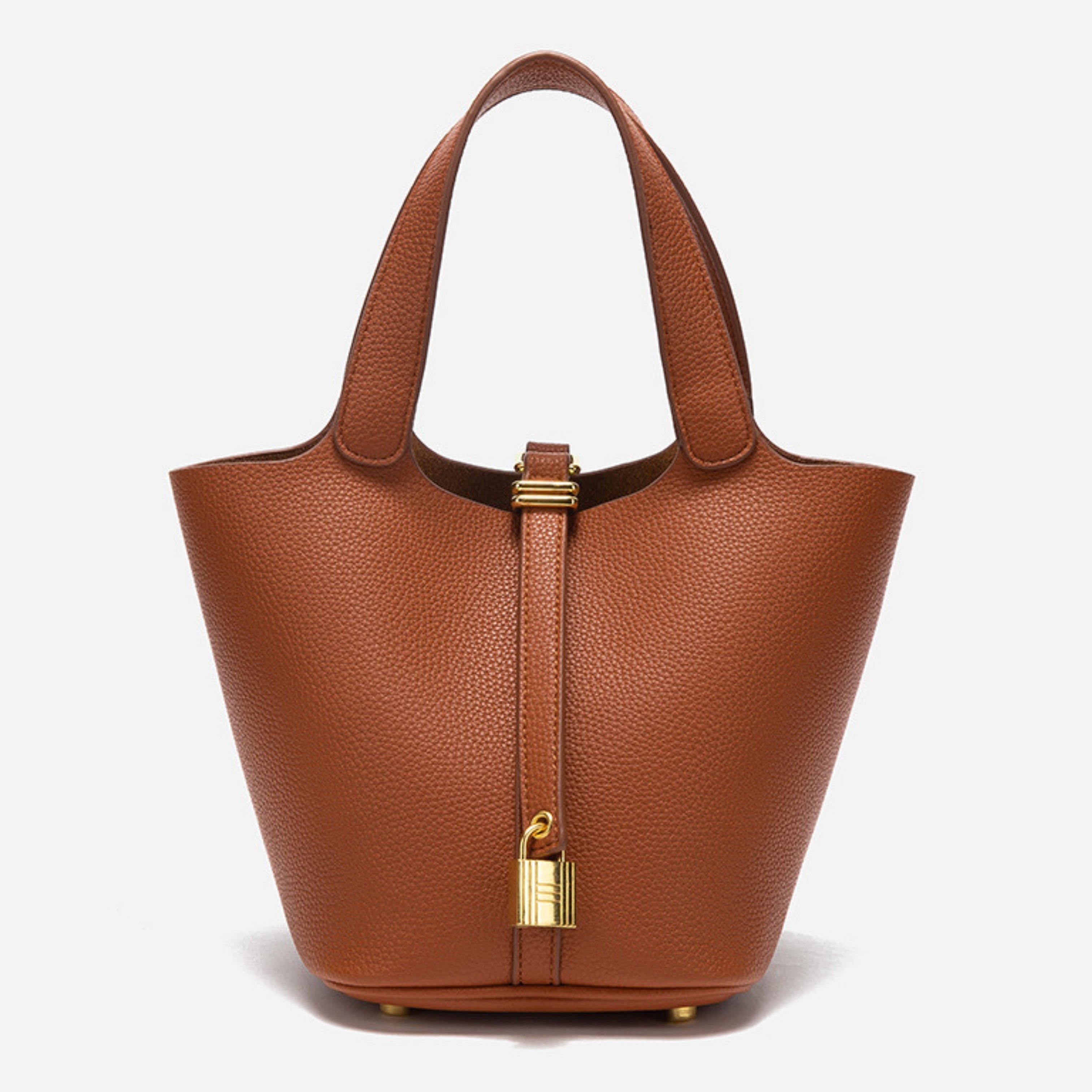 Glaiza | Élégant Sac à Main Bucket avec Fermeture Gold-Lock