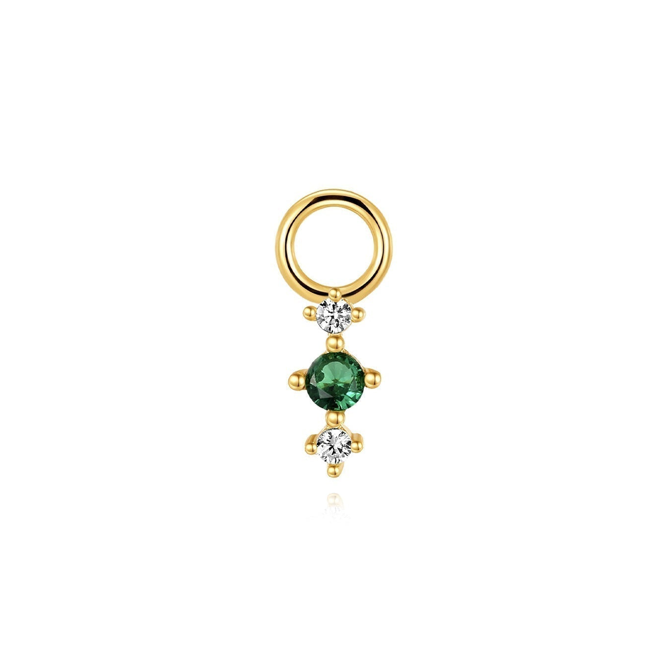 Marta – Boucles d'oreilles en or au style classique.