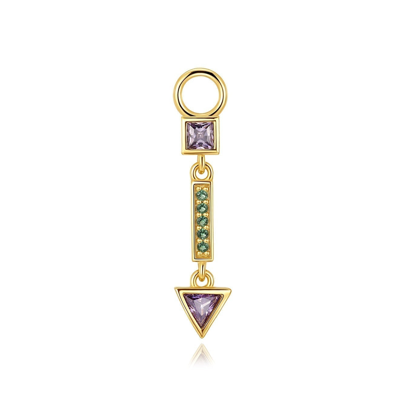 Marta – Boucles d'oreilles en or au style classique.