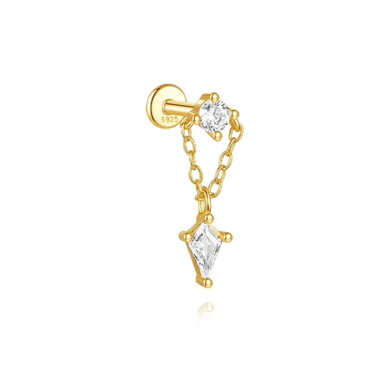 Jana – Boucles d'oreilles en or au design raffiné et élégant