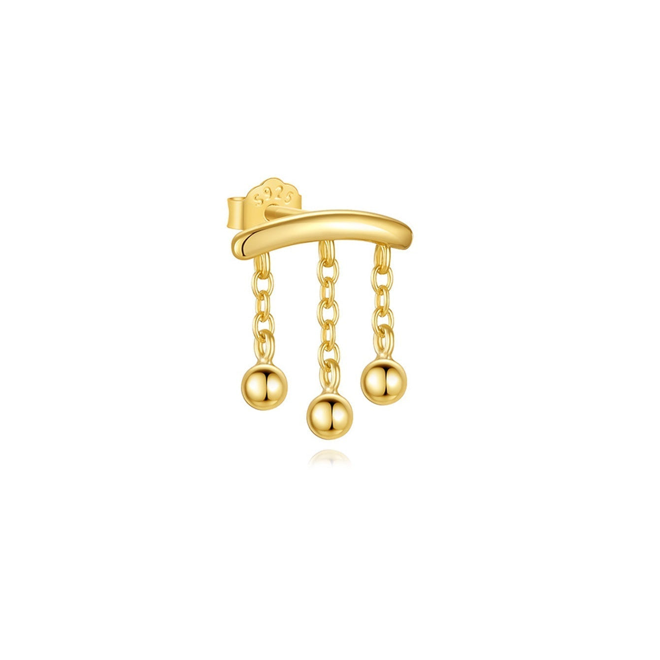 Tanja – Boucles d'oreilles en or au éclat élégant