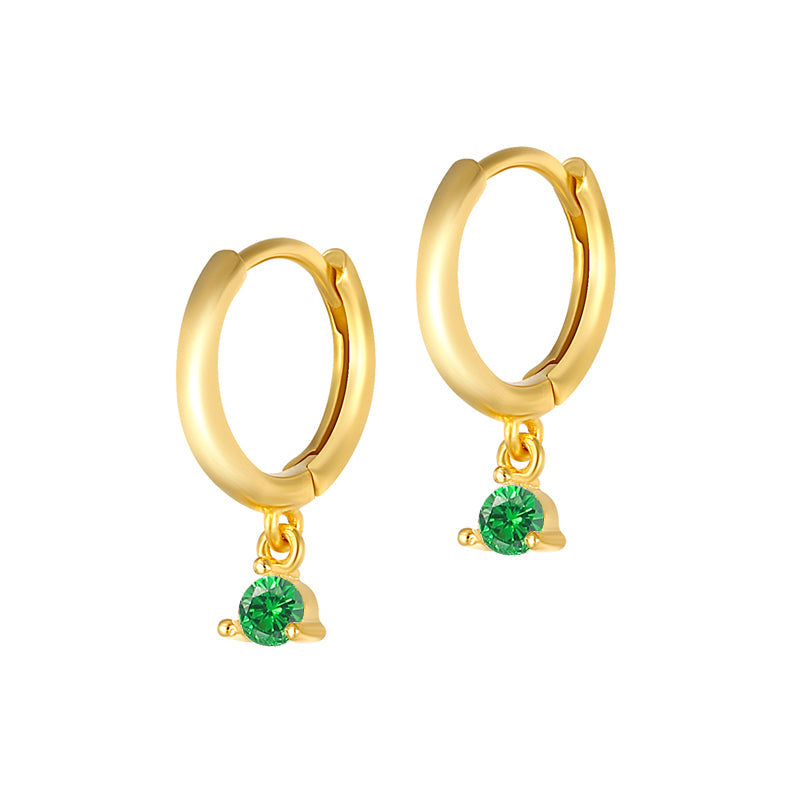 Anja – Boucles d'oreilles en or au design délicat