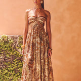 Maxi Robe Aura Dorée