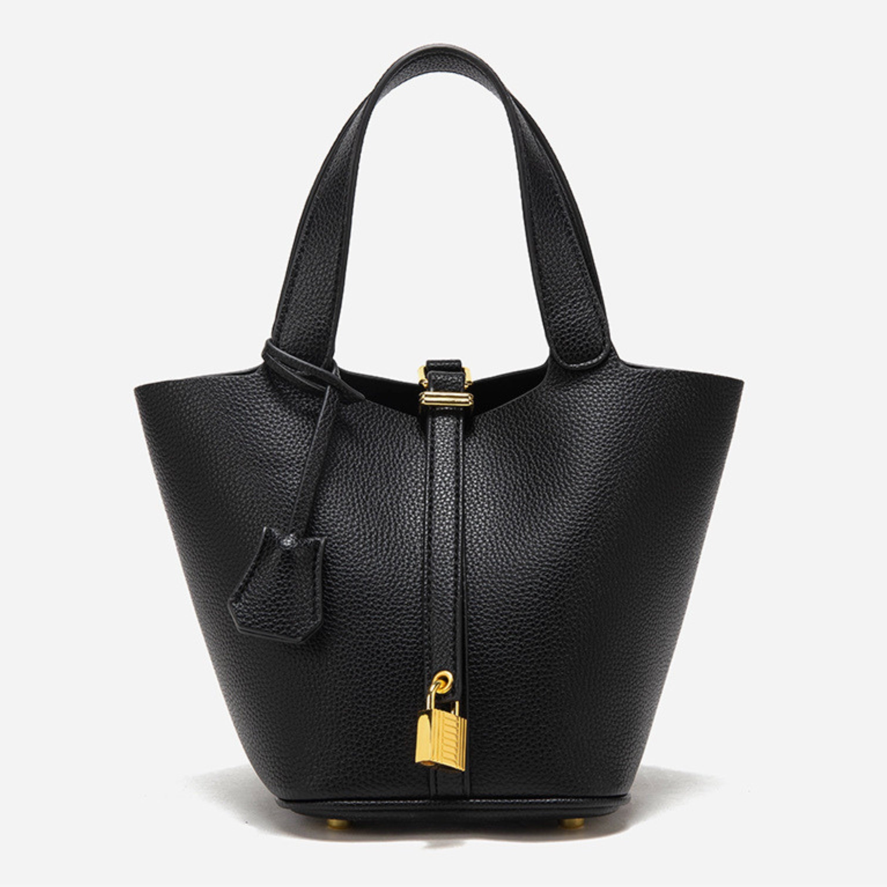 Glaiza | Élégant Sac à Main Bucket avec Fermeture Gold-Lock