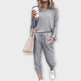 Ensemble de Salon à Coupe Relaxée au Design Minimaliste