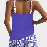 Confortable bikini à motifs floraux