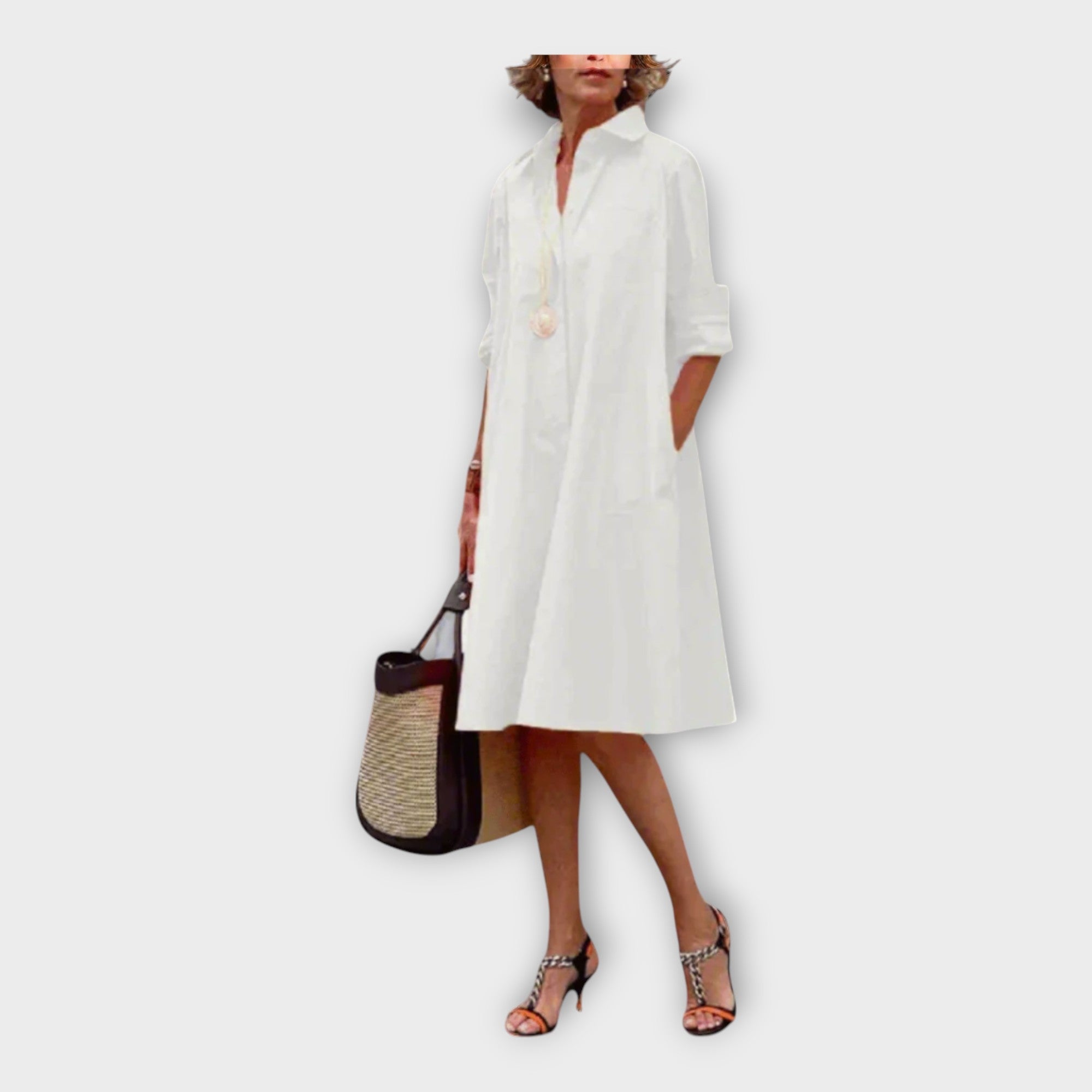 Robe Polo Chic en Tissu de Qualité Supérieure