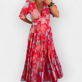 Robe Fleurie Légère avec Poches