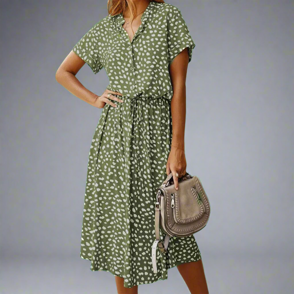 Robe d'été en tissu premium