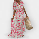 Robe d'été légère à motifs