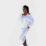 Ensemble Estival : Sweat et Robe Alliant Confort et Élégance