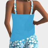 Confortable bikini à motifs floraux