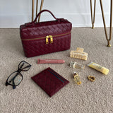 Juliette | Woven Glossy Structured Bag