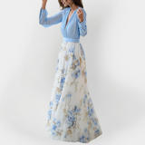 Maxi Robe à Imprimé Floral