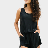 Maillot de bain à volants avec soutien-gorge intégré