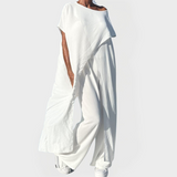 Ensemble Uni avec Haut et Pantalon à Décolleté