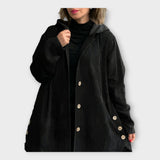 Longue Manteau Quotidien à Capuche