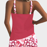 Confortable bikini à motifs floraux