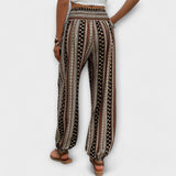 Pantaloons with Ethnic Pattern