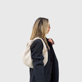 Celeste | Sac Moyen en Suédine Tressée avec Nœud