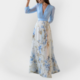 Maxi Robe à Imprimé Floral