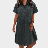 Robe d'été en denim doux