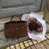 Rebecca | Luxe Sac Bandoulière en Cuir Suédé