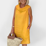 Robe à Col Enveloppant