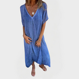 Robe à décolleté en V