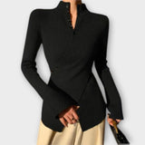 Michiko – Élégant T-shirt Slim Fit en maille