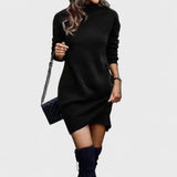 Nicolas - Robe Longue Décontractée à Manches