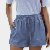 Shorts à Ceinture Ajustable