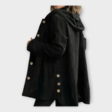 Longue Manteau Quotidien avec Capuche