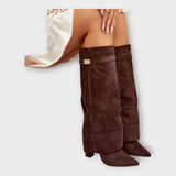 Bottes Élégantes à Tige Haute