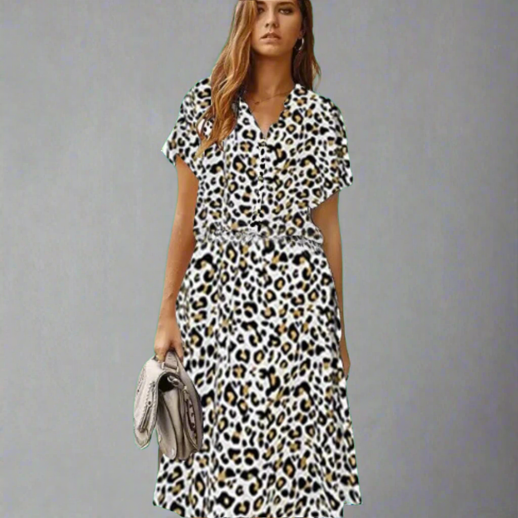 Robe d'été en tissu premium