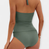 Tankini Sans Manches au Style Élégant