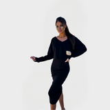 Ensemble Estival : Sweat et Robe Alliant Confort et Élégance