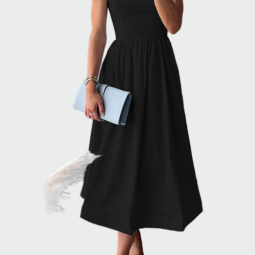 Robe Midi Chic à Bretelles