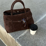 Rebecca | Luxe Sac Bandoulière en Cuir Suédé