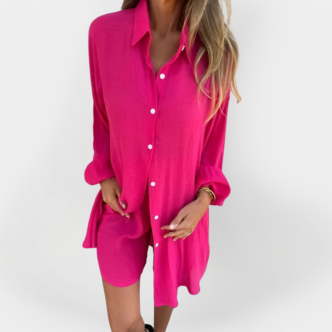 Ensemble T-shirt et Shorts Décontracté