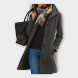 Veste Élégante en Laine avec Boutons