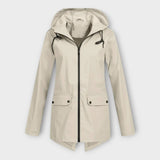 Veste Élégante Imperméable avec Capuche