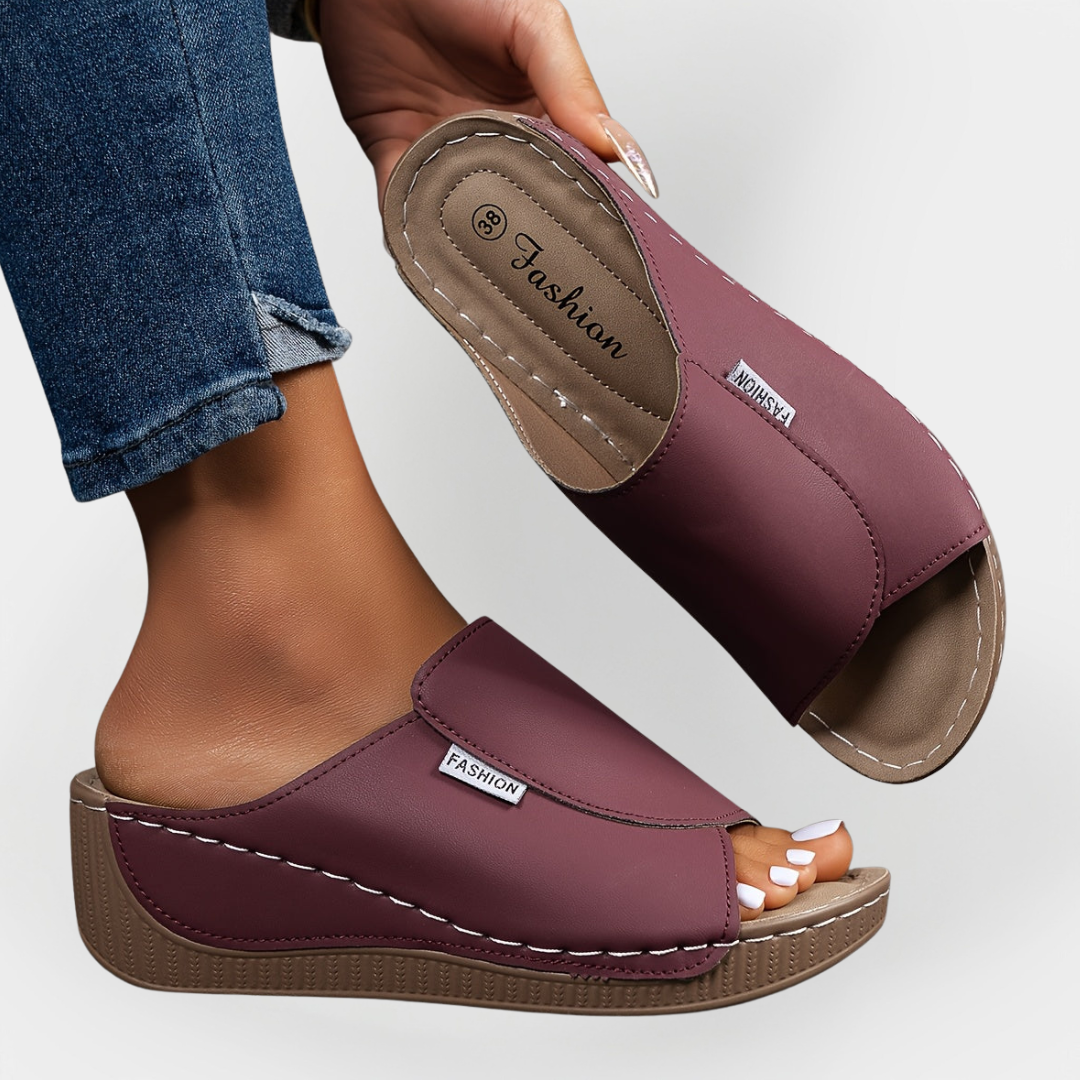 Sandales Orthopédiques en Cuir Premium