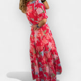 Robe Fleurie Légère avec Poches