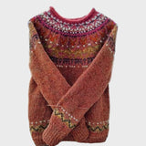 Pull Rétro à Col Roulé