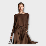 Ensemble tricoté au charme délicat