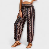 Pantaloons with Ethnic Pattern