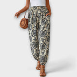 Pantaloons with Ethnic Pattern