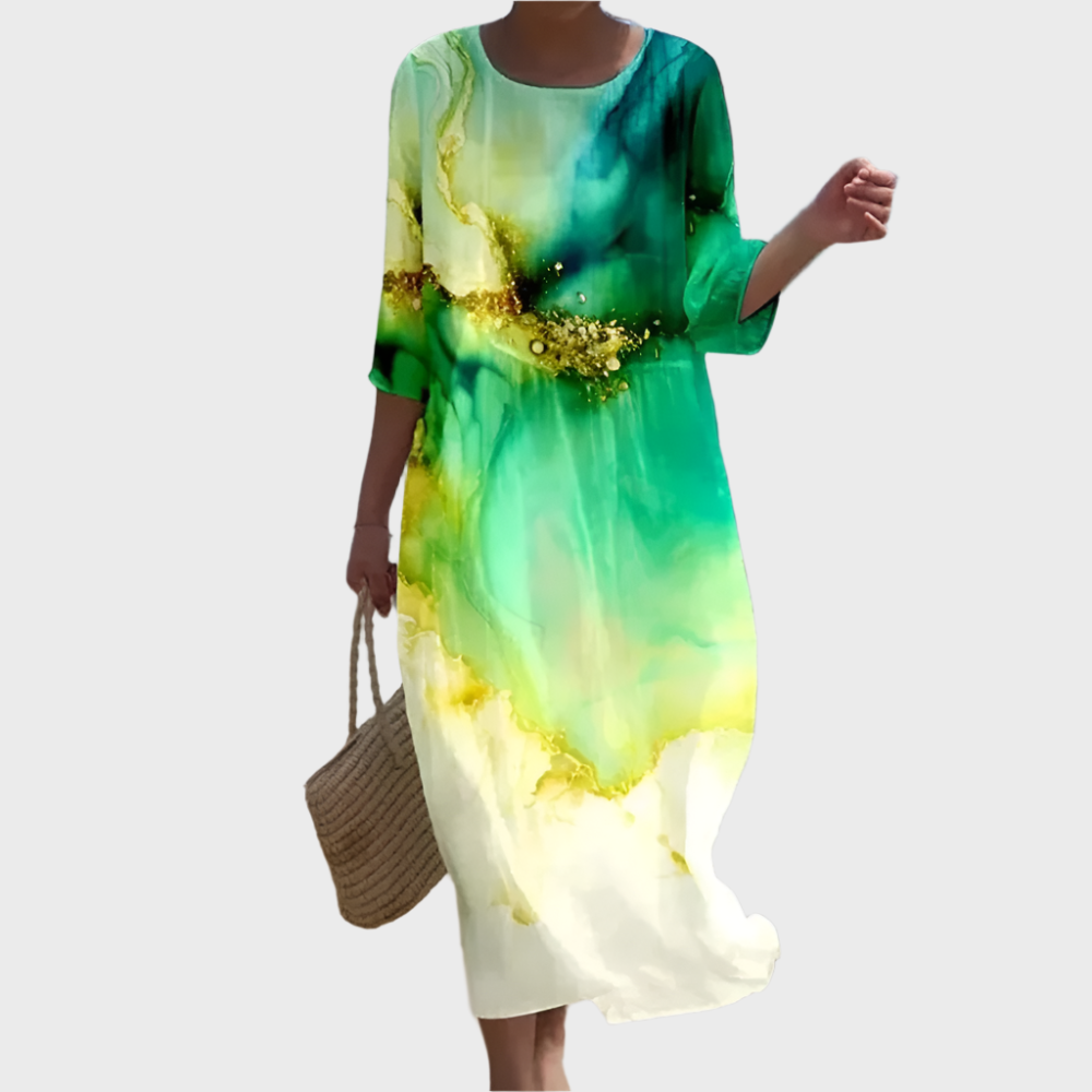 Robe Légère avec Cape