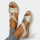 Tressées Sandales Romaines